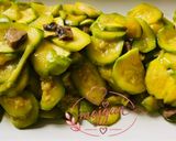 عکس مرحله 5 از دستور کدو سبز و قارچ یه غذای سالم و رژیمی