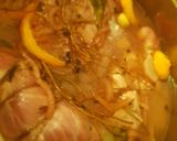 Pas rețetă Carne de porc, vită și piept de curcan în folie la cuptor 1 fotografie