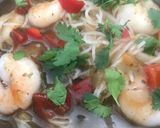 A picture of step 2 of Vietnamese Prawn Pho.