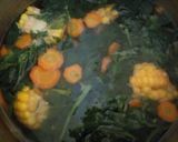 Foto langkah ke 4 dari resep Sayur Bayam Jagung Manis.
