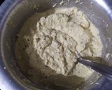 A picture of step 3 of Spongy Dal Vada.