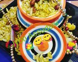 A picture of step 6 of Poha chivda 😋😋😋😋 yummy 😋.