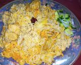 A picture of step 13 of Chicken Chana pulao.