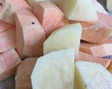 Foto del paso 1 de la receta: Vacío al Horno con Papas 🥔 y 🍠 Batatas