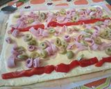 Foto del paso 2 de la receta: Pionono relleno de jamón y queso