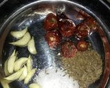 A picture of step 2 of Special pakora chutney 🤤.