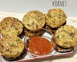 Foto langkah ke 6 dari resep Martabak Mie Kornet.