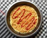 Hình bước làm 6 của món "Mì Pizza" kiểu Việt Nam