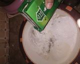 A picture of step 2 of Meethi bakhrkhani.