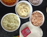 Hình bước làm 1 của món Nem hải sản mayonaise
