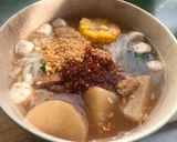 รูปขั้นตอนการทำที่ 6 ของ ก๋วยเตี๋ยวเส้นเล็กต้มยำ.เจ