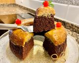 Foto del paso 18 de la receta: Pastel de chocolate con leche condensada asada (Cake with roasted condensed milk)