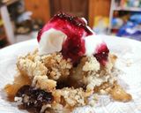 Foto del paso 4 de la receta: Crumble de manzanas y pasas de uvas