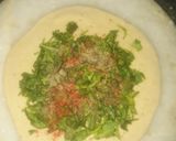 A picture of step 3 of Stuffed fenugreek leaves paratha.