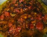 A picture of step 2 of Dhaba Style moong daal.