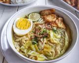 Foto langkah ke 9 dari resep Soto Ayam.
