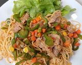 รูปขั้นตอนการทำที่ 4 ของ สปาเก็ตตี้พริกหวาน