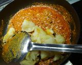 A picture of step 5 of Tari wala Dahi-Aloo.