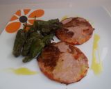 Foto del paso 14 de la receta Lomo adobado y pimientos del padrón