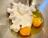 Une image de l'étape 3 de Tarte aux poireaux au Skyr et au Roquefort.
