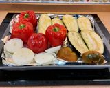 A picture of step 1 of Escalivada, Roasted Vegetable Salad.