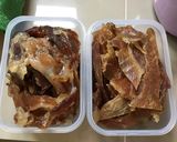 รูปขั้นตอนการทำที่ 1 ของ หมูแดดเดียวสูตรเพื่อนฉัน