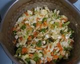 Foto langkah ke 2 dari resep Martabak sayur camilan berbuka.