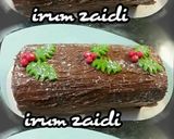 A picture of step 8 of 🎄❄⛄🍩🎂🍫Yule Log or chocolate log 🍫🎂🍩 ⛄❄🎄.