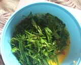Foto langkah ke 2 dari resep Dadar Daun Melinjo.