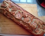 Foto del paso 4 de la receta: Budín húmedo de pera, plátano, avena y almendras