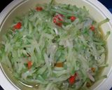 Foto langkah ke 4 dari resep Tumis labu siam pedes mantul.