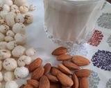 A picture of step 4 of Navratri special high energy milkshake.