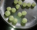 A picture of step 1 of Paneer gulabjamun.