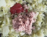 Foto del paso 5 de la receta: Chayotes / Guatila / Cidra rellenos de Atún!!!