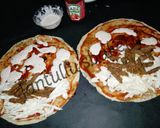 A picture of step 8 of Naan/shawarma Bread.