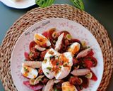 Foto del paso 11 de la receta Cherokee con zamburiñas y burrata