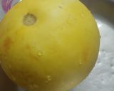 A picture of step 1 of Fruit chaat.