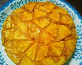 รูปขั้นตอนการทำที่ 7 ของ Pineapple upside down cake(นึ่งไม่อบ)