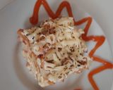 Foto langkah ke 7 dari resep Macaroni Schotel (Makaroni Skutel) Kukus.