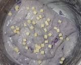 Foto langkah ke 6 dari resep Ubi Ungu Cheddar Sourdough Bread.