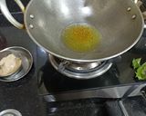 A picture of step 1 of Dhaba style Daal fry.