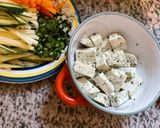 Une image de l'étape 1 de 🥕Riz 🍚 Fête 🥳 Légumes de Saison et Tofu🫛🌶️🍃🥸🍚🌾.
