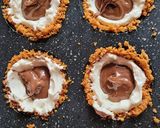 Une image de l'étape 5 de Minis gâteaux sans cuisson au nutella.