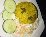 A picture of step 5 of Fried Rice I.