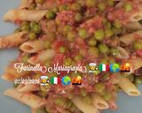 Foto del passaggio 5 della ricetta Penne con tonno e piselli 👩‍🍳🇮🇹🌍🏡🎉🎵🦁