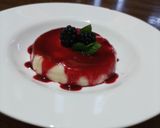 Foto del paso 8 de la receta: Panna cotta de coco con coulis de zarzamora 🍽️