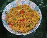 A picture of step 3 of Masala Maggie With Egg Poach.