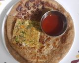 A picture of step 7 of Cauliflower paratha.