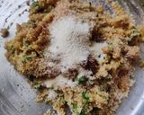 A picture of step 3 of Sweet potato and raw banana tikki.