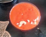 A picture of step 2 of Papaya banana smoothie 🥤.